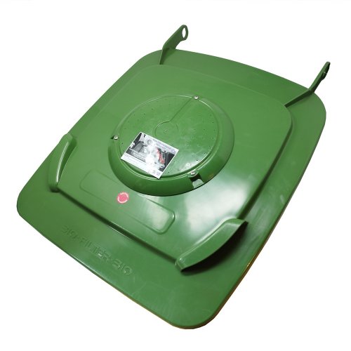 Madendeckel für 240 Liter Mülltonnen in grün