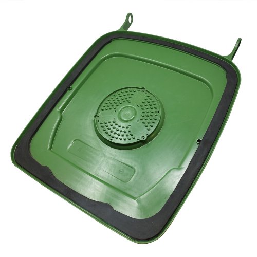 Preview: Madendeckel für 240 Liter Mülltonnen in grün