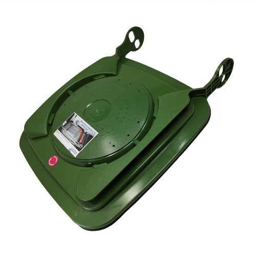Madendeckel für 60-80 Liter Mülltonnen in grün