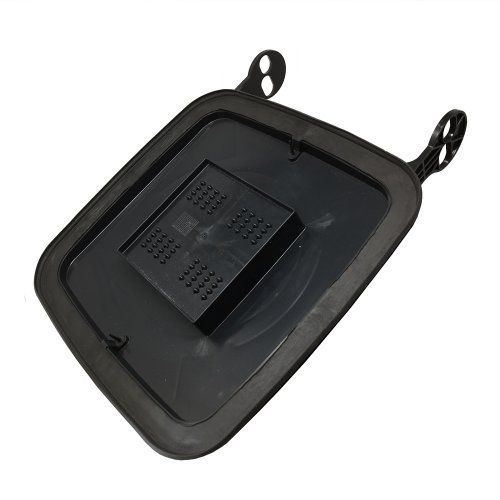 Preview: Madendeckel für 60-80 Liter Mülltonnen in schwarz