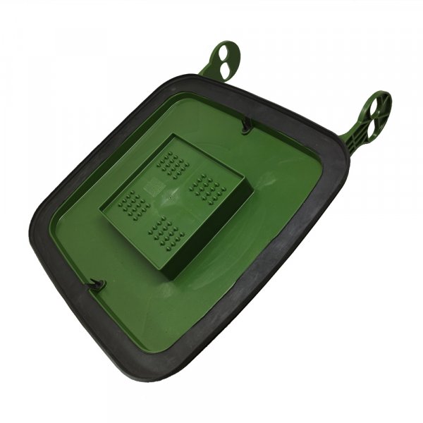 Madendeckel für 60-80 Liter Mülltonnen in grün