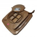 Mobile Preview: Madendeckel für 120 Liter Mülltonnen in braun