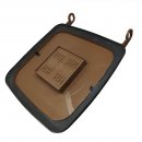 Mobile Preview: Madendeckel für 120 Liter Mülltonnen in braun