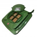 Mobile Preview: Madendeckel für 120 Liter Mülltonnen in grün