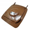 Mobile Preview: Madendeckel für 240 Liter Mülltonnen in braun