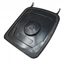 Mobile Preview: Madendeckel für 240 Liter Mülltonnen in schwarz